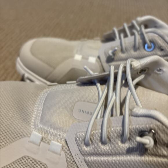 On Cloud Shoes Cloud 5 Women's Running Sneakers: All White 7.5 Medium US - Picture 8 of 13